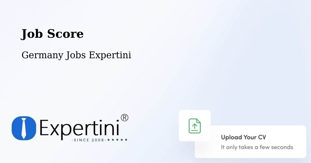 Job Score & Job Description Score Tool – Hilden - Germany Jobs Expertini
